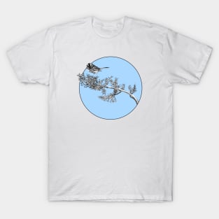 Townsends Warbler pen and ink T-Shirt